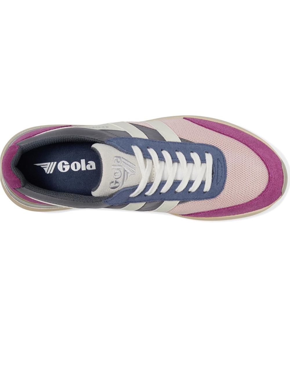 New Gola Womens Raven Sneakers size 5 Pink - Picture 2 of 6